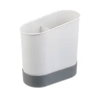 Подставка для столовых приборов тм VETTA, 15,5x8,5x16,2см, полипропилен, цвет белый