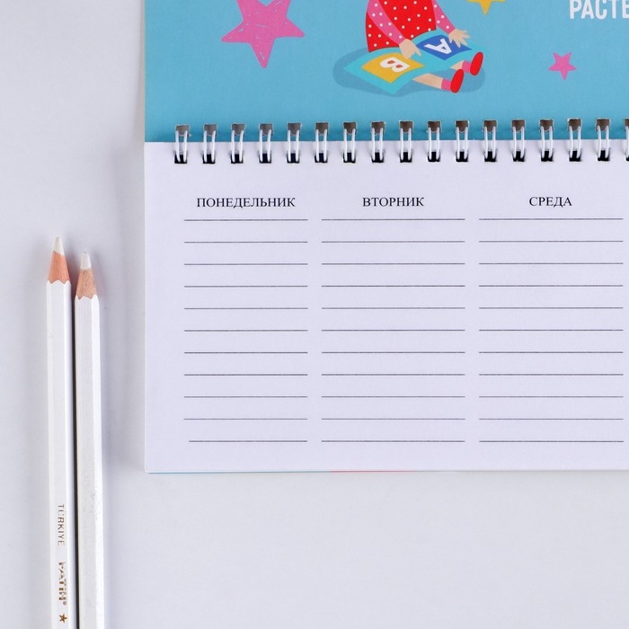 Планинг горизонтальный &laquo;Воспитателю: Любимый воспитатель&raquo; 50 листов