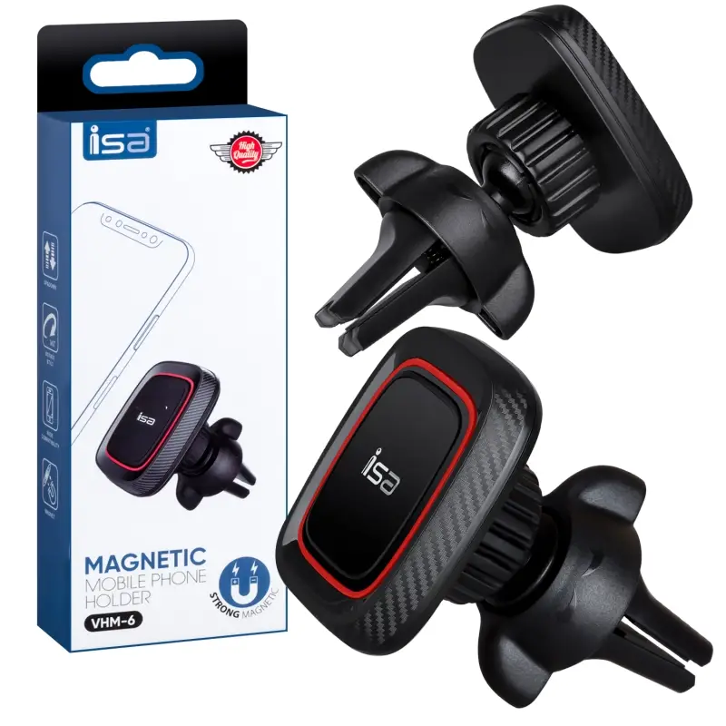 Автодержатель VHM-6 магнитный ISA Автодержатель VHM-6 магнитный ISA