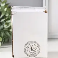 Сувенир полистоун лак "Пухлый котик с красным сердцем" 7,8х7,3х10 см