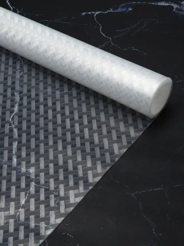 Коврик противоскользящий Доляна &laquo;Ромбы&raquo;, 30&times;150 см, прозрачный