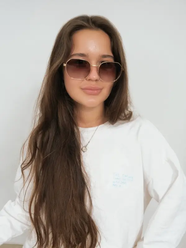 Очки солнцезащитные &laquo;OneSun. Овал&raquo;, uv 400, футляр, салфетка