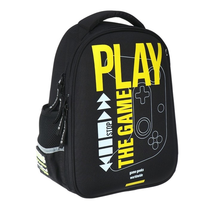 Рюкзак каркасный, 38 х 30 х 20 см, Bruno Visconti 12-001 Рюкзак каркасный, 38 х 30 х 20 см, Bruno Visconti 12-001 "PLAY THE GAME NOW"