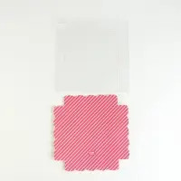 Коробка для печенья, кондитерская упаковка с PVC крышкой, &laquo;Просто улыбайся&raquo;, 15 х 15 х 3 см