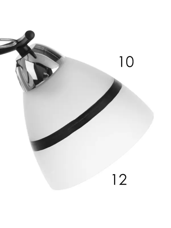 Люстра потолочная BayerLux &laquo;Лайма&raquo;, 5хЕ27, 40 Вт, черно-хромовый, 55&times;55&times;24 см