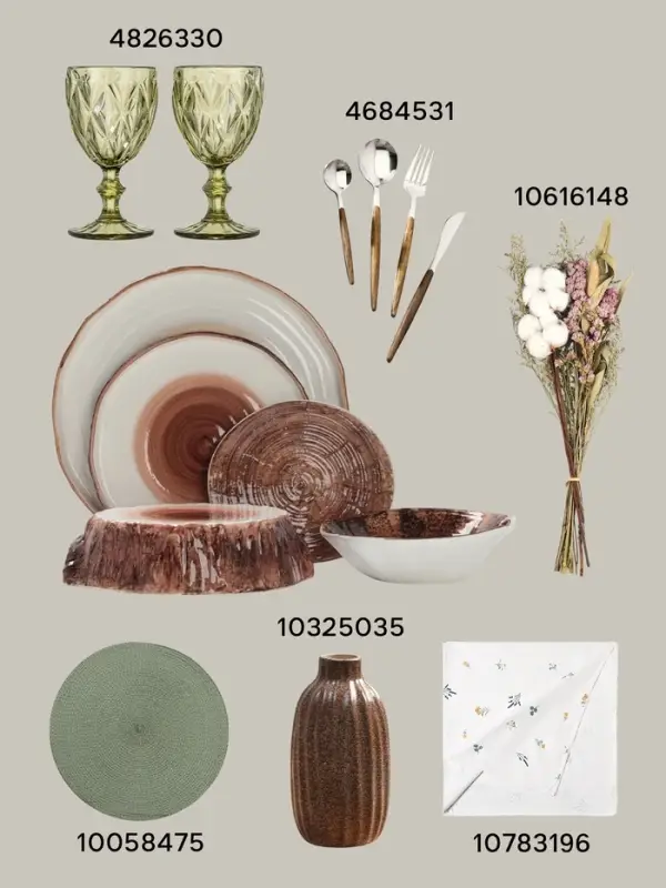 Тарелка глубокая Magistro Wood, 1.95 л, d=23.5 см, фарфор, коричневая