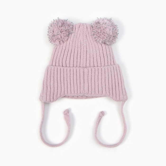 Шапка детская, цвет сиреневый, размер 50-52 Шапка детская, цвет сиреневый, размер 50-52