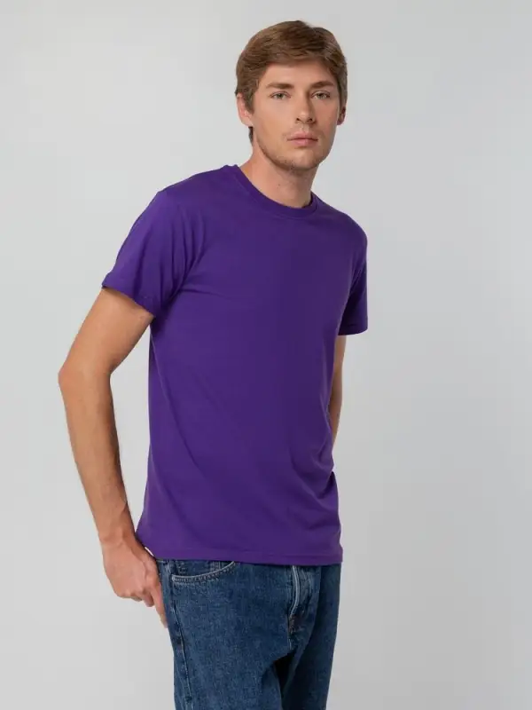 Футболка унисекс T-bolka 140, фиолетовая, размер S Футболка унисекс T-bolka 140, фиолетовая, размер S