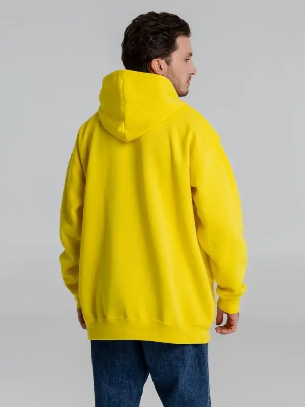 Толстовка с капюшоном Slam 320, лимонно-желтая, размер XS
