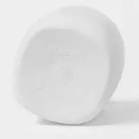 Набор для ванной комнаты Aqua, 4 предмета, пластик, белый