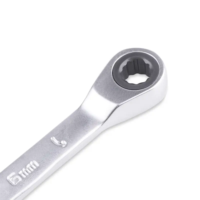 Ключ гаечный комбинированный трещоточный (06 мм) AVS K60006