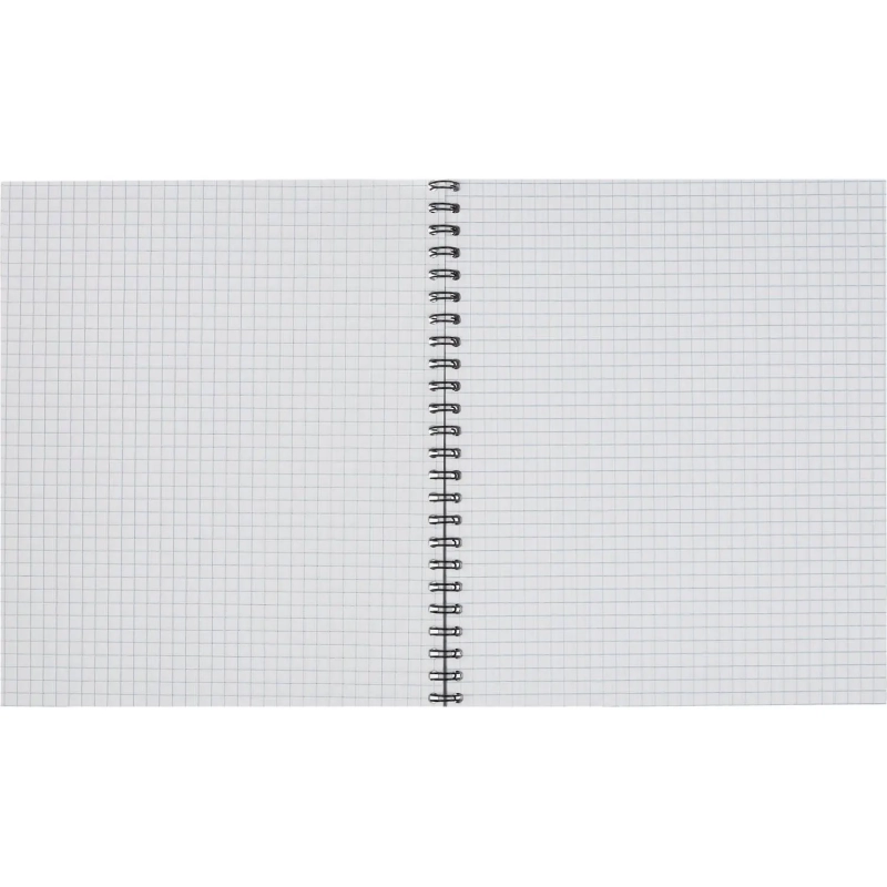 Тетрадь общая Attache,80л,клет,А5,спир,обл.мел.карт