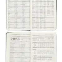 Ежедневник недатированный А5, 136 листов в линейку, кожзам &laquo;Небраска&raquo;, золотой срез, зелёный