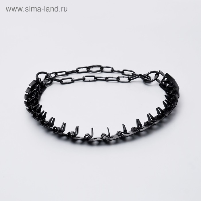 Ошейник строгий пластинчатый вороненый, 60 х 2,7 см Ошейник строгий пластинчатый вороненый, 60 х 2,7 см