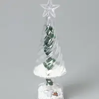 Фигура светодиодная "Елочка", 3 LED, 15х5 см, от бат. 3xAG13, Т/БЕЛЫЙ