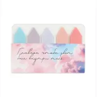 Стикеры для заметок с липким краем, прозрачные &laquo;Свет внутри тебя&raquo;, 20 л., 5 шт.