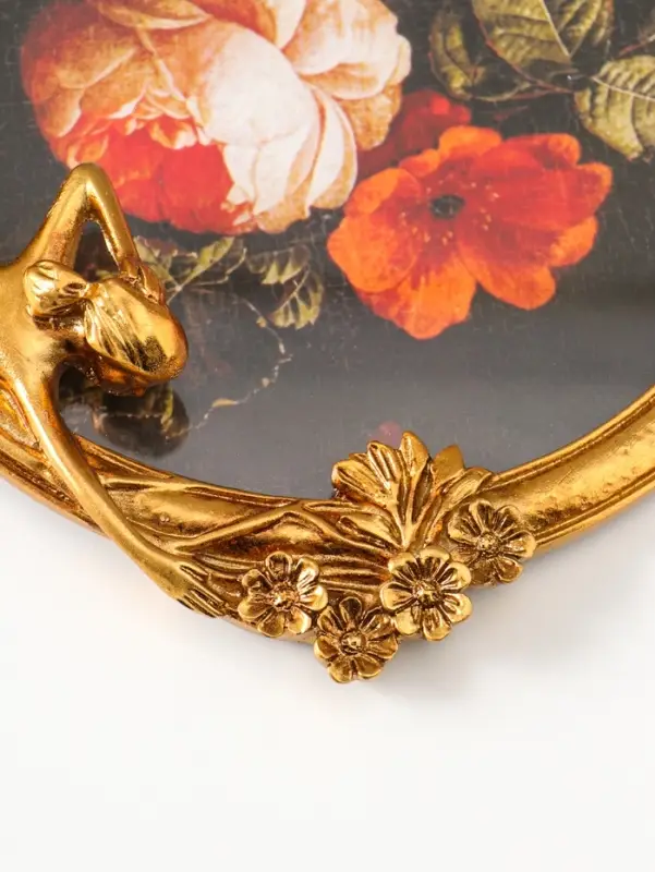 Фоторамка полистоун 18х20 см "Девочка и дерево" золото 3х21х24 см