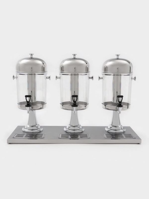 Диспенсер для напитков 3 секции по 8 л, 865х350,600 мм.