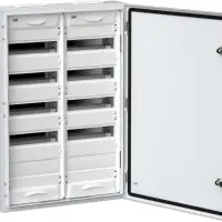 TITAN 5 Корпус металлический ЩРн-120 (2х60) 835х570х140 IP54 белый