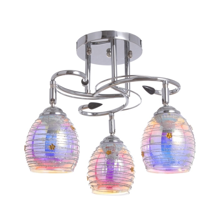 Люстра Люстра "Аббелла" 3х40Вт Е27 Хром МОДЕЛЬ: 2612381