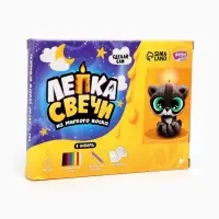 Свеча своими руками. Слепи свечу &laquo;Милый енотик&raquo;, набор для творчества