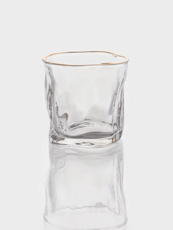 Набор стаканов Набор стаканов "IceBar.Gold" 6 шт, 250 мл, золотой обод