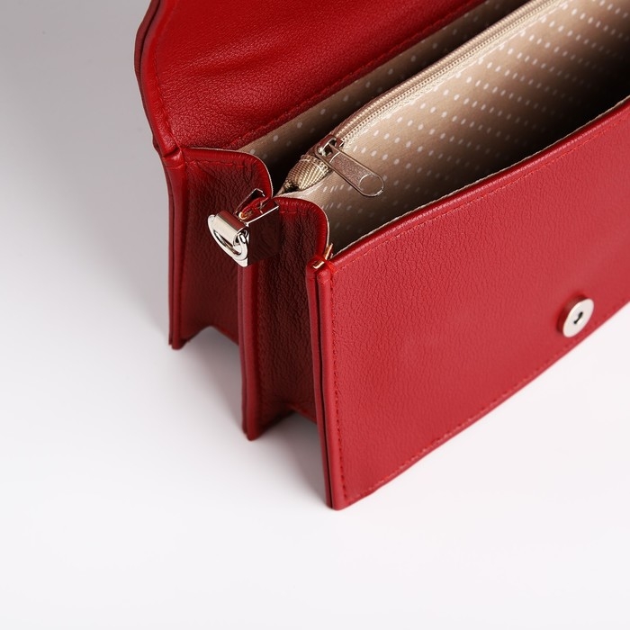 Сумка женская TEXTURA, мессенджер, маленький размер, цвет бордовый Сумка женская TEXTURA, мессенджер, маленький размер, цвет бордовый