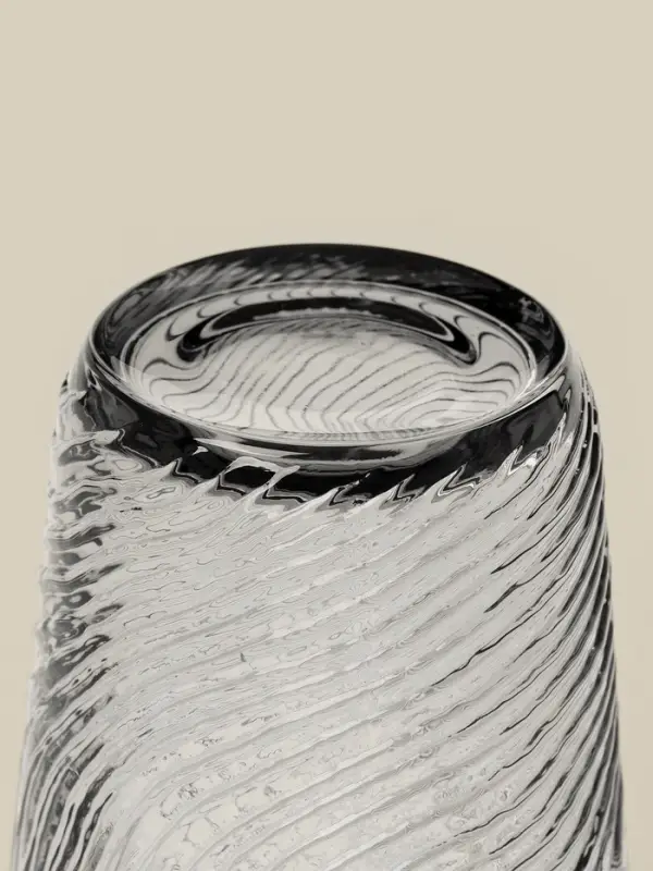 Стакан высокий SL-Home &laquo;Барк&raquo;, 360 мл, стекло, серый