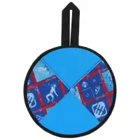 Ледянка мягкая Snow Cat, d=33 см, толщина 2 см, с ручкой, МИКС