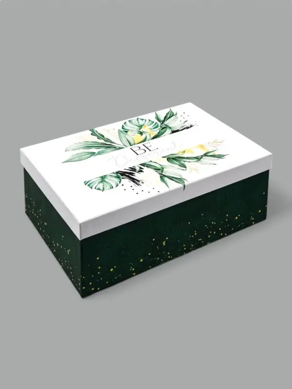 Набор коробок 10 в 1, упаковка подарочная, &laquo;GREEN&raquo;, 12&times;7&times;4 - 32.5&times;20&times;12.5 см