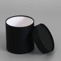 Коробка подарочная, завальцованная &laquo;Чёрная&raquo;, 14&times;14 см