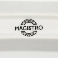 Блюдо для оливок Magistro &laquo;Бланш&raquo;, 29.5&times;6 см, фарфор, белое