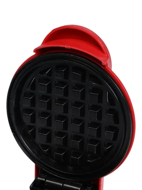 Электровафельница WV-01, 350 Вт, венские вафли, антипригарное покрытие, красная Электровафельница WV-01, 350 Вт, венские вафли, антипригарное покрытие, красная