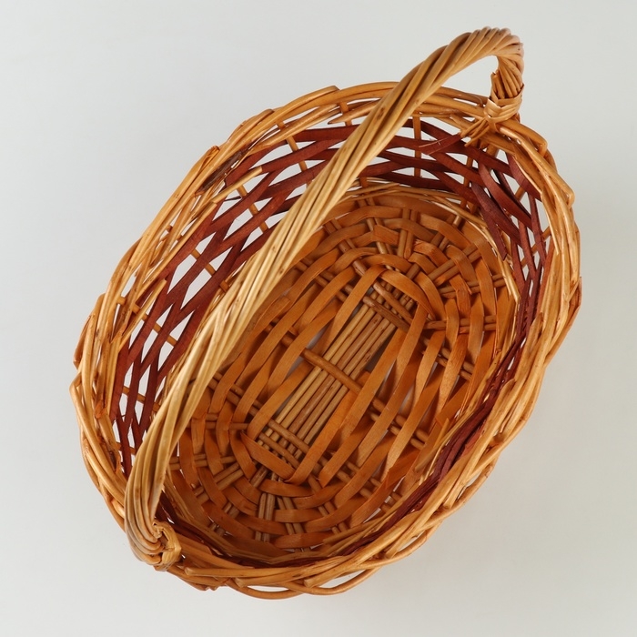 Набор корзин плетеных, 39х32х13/36 см, 34х26х11/31 см, 28х20х10/25 см, 3 шт, ива