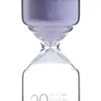 Часы песочные Happy time, на 30 минут, 4.4&times;12.6 см, сиреневые