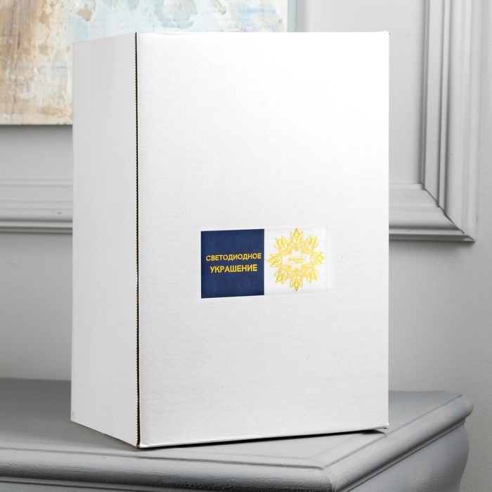 Фигура акриловая «Пингвин» 30 см, 40 LED, 220 В, свечение белое Фигура акриловая «Пингвин» 30 см, 40 LED, 220 В, свечение белое