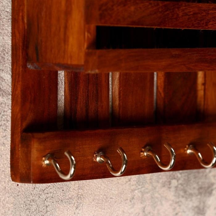 Ключница дерево Ключница дерево "Открытая" 5,5х15х25 см