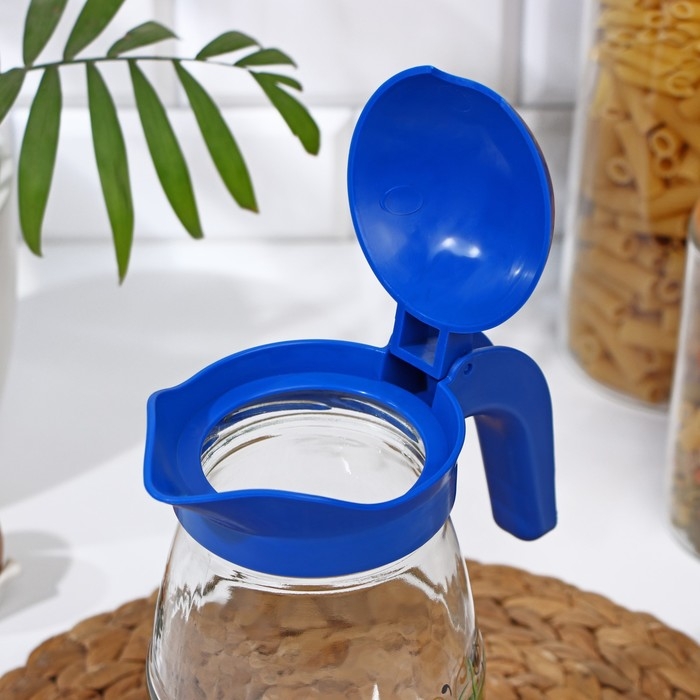 Кувшин с крышкой «Ягодный фреш», стеклянный, 1,5 л, с крышкой