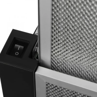 Вытяжка встраиваемая HBH 6230 BK черный