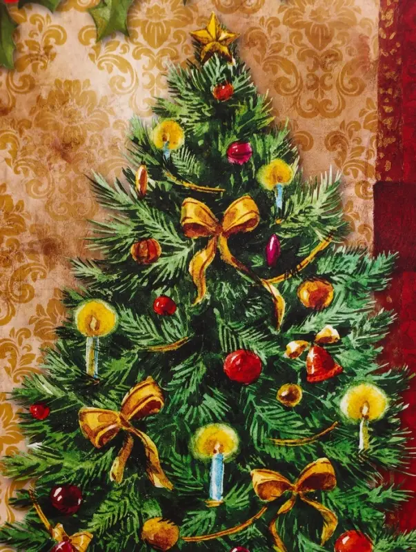 Пакет подарочный ламинированный Пакет подарочный ламинированный "Новогодняя ёлка" 18 х 23 х 10 см