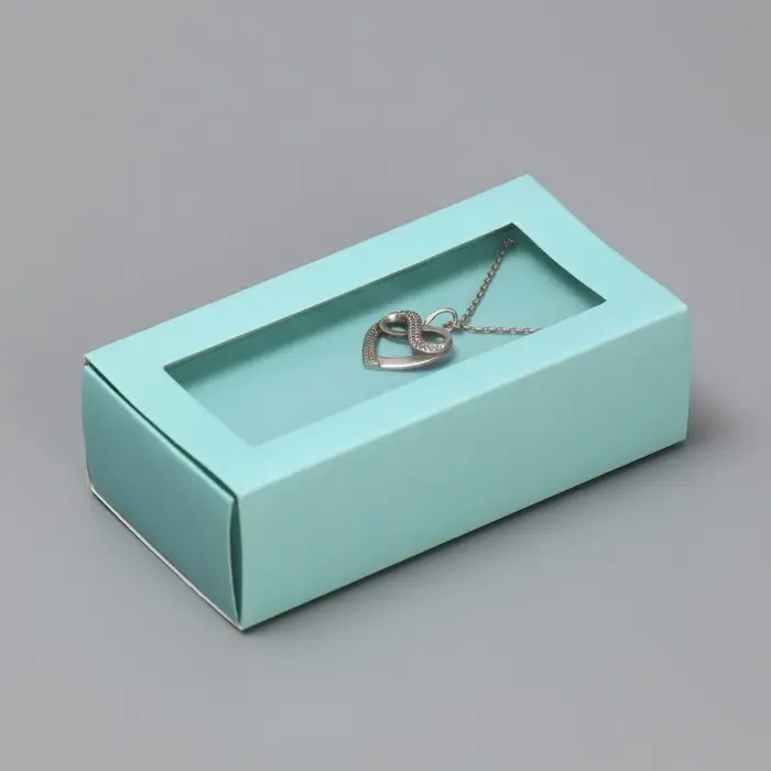 Коробка под бижутерию, упаковка, «Тиффани», 10 х 5 х 3 см