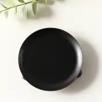 Подсвечник "Чашка на шариках" на 1 свечу, 9 см, черный