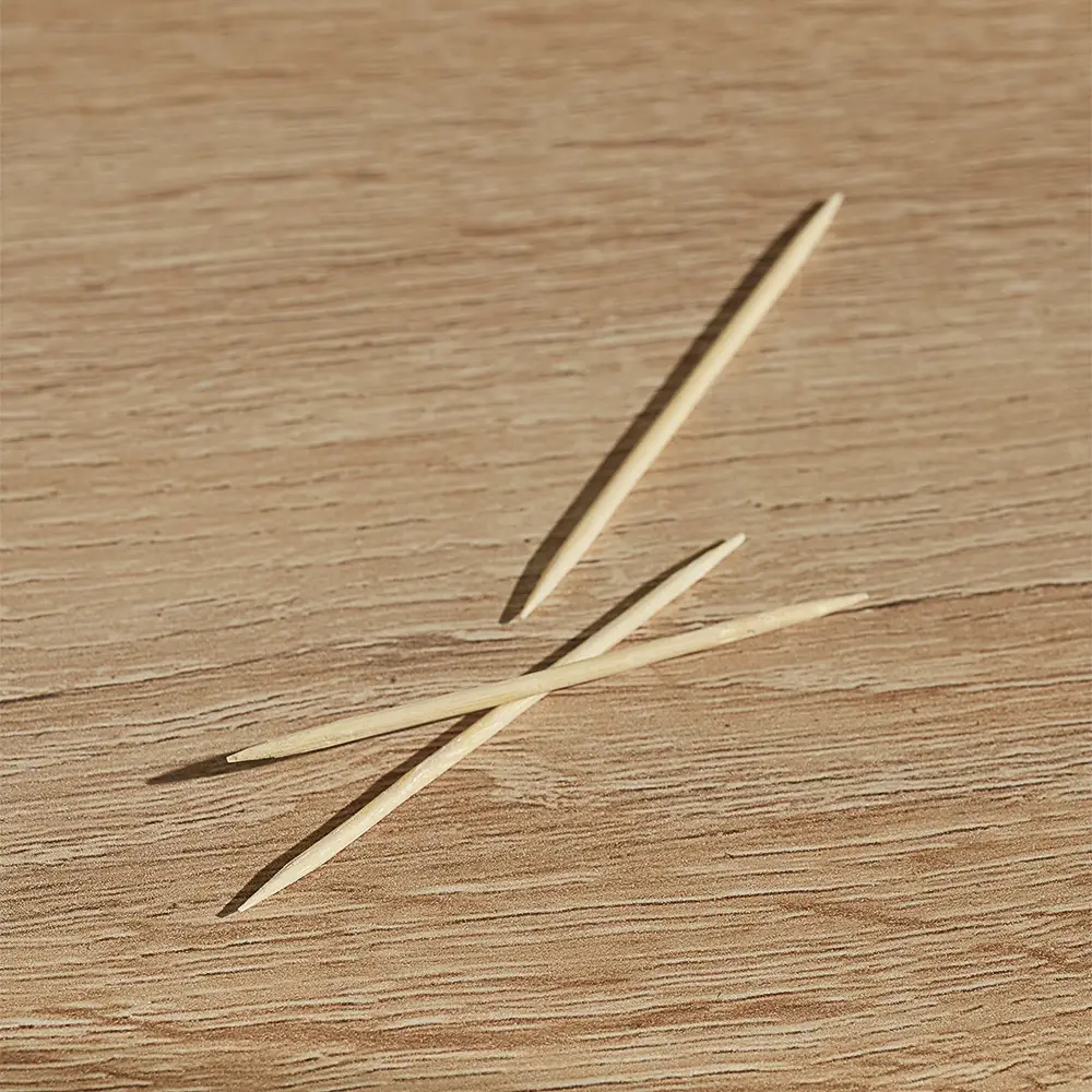 Зубочистки тм VETTA, бамбук, пластиковая упаковка, 300шт