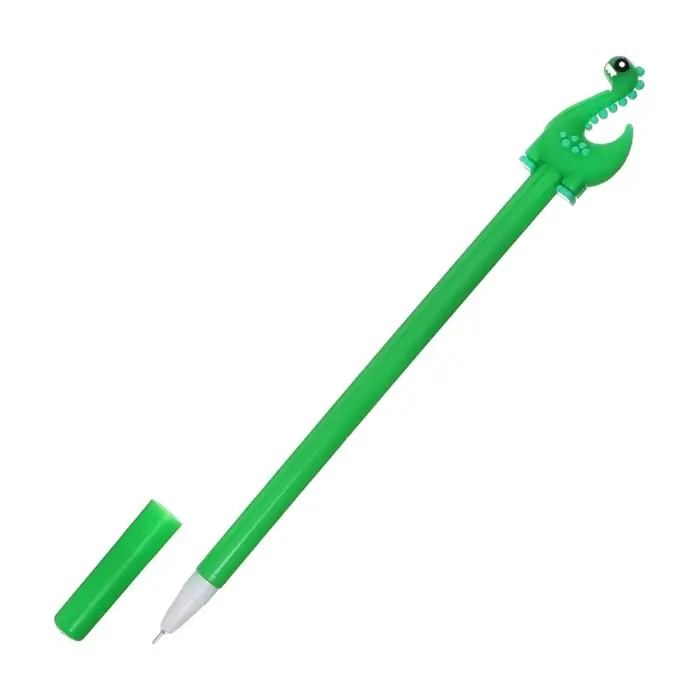 Ручка - прикол гелевая «Динозавр», синий стержень, МИКС Ручка - прикол гелевая «Динозавр», синий стержень, МИКС
