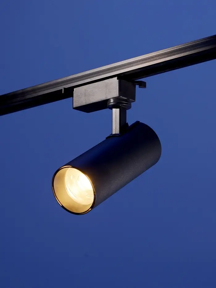 Трековый светильник Luazon lighting, TSL-012, 20 Вт, 1400 Лм, 2800K, чёрный, свечение тёплое белое