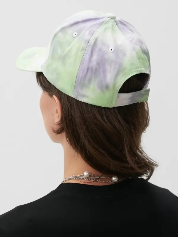 Кепка женская MINAKU Tie-dye, зелёная, размер 54-56