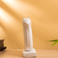 Сувенир «Улитка», 25×9×32 см, дерево, белый