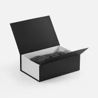 Коробка Bicolor Case, белая с черным Коробка Bicolor Case, белая с черным