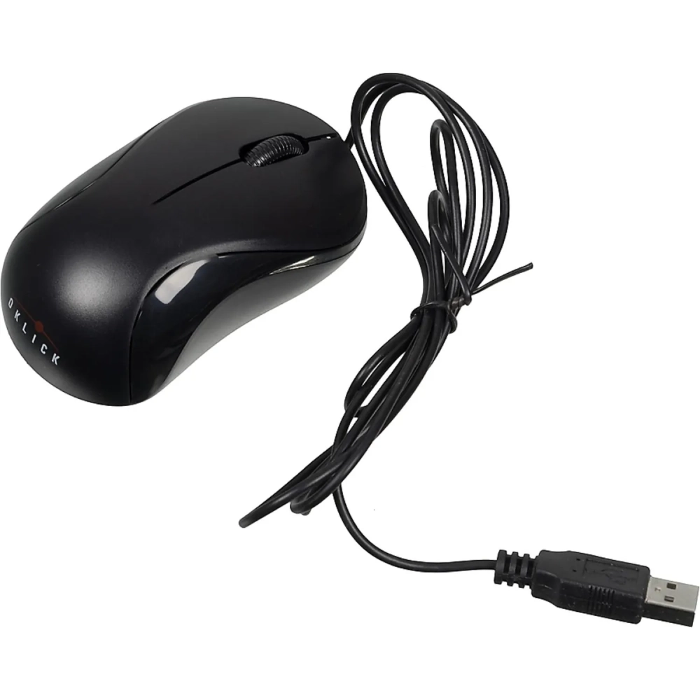 Мышь компьютерная Oklick 115S USB черная