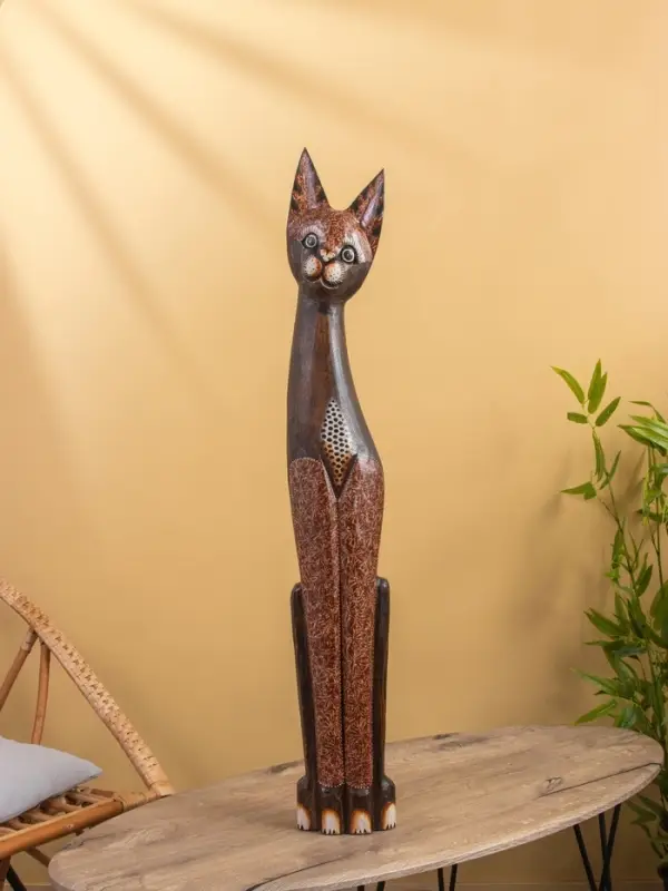 Сувенир дерево "Кошка" 100 см, МИКС